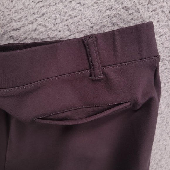 QUINCE Pants Size SMALL Gray Ponte Straight Leg Mid Rise w/ 26" Inseam - Picture 5 of 11